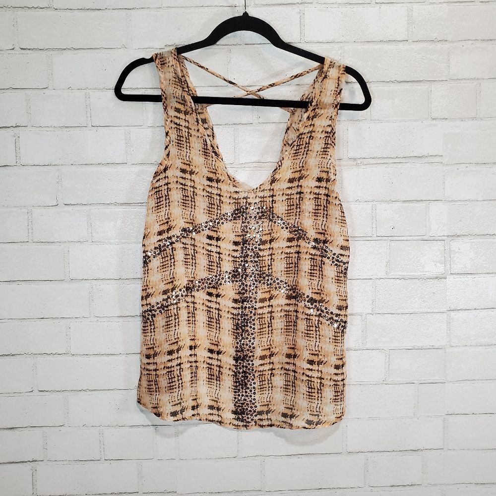 Daytrip lightweight‎ sequin tank top